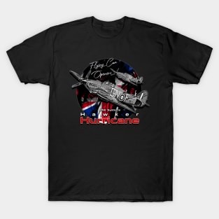 BAE Systems Hawker Hurricane Vintage Warplane T-Shirt